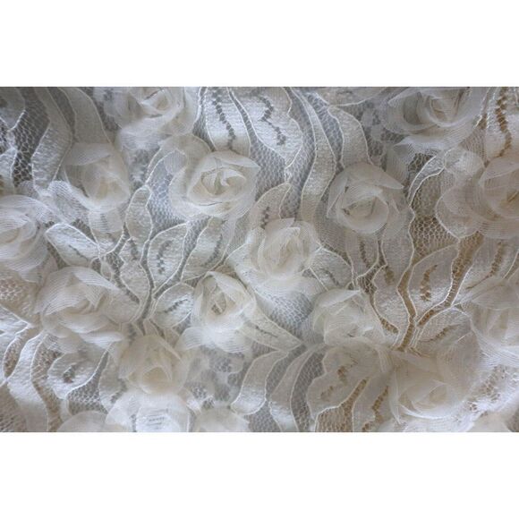 Intimately x Free People Women's Sz L Ivory 2 Hot 2 Handle Semi-Sheer Bodysuit - Picture 7 of 7